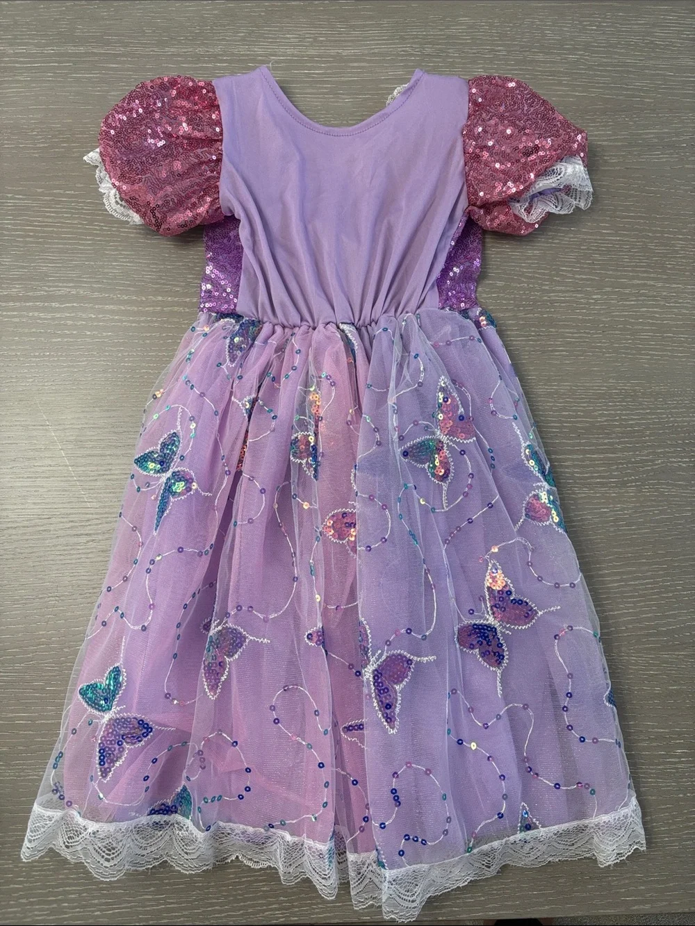 Girls dress up Rapunzel dress